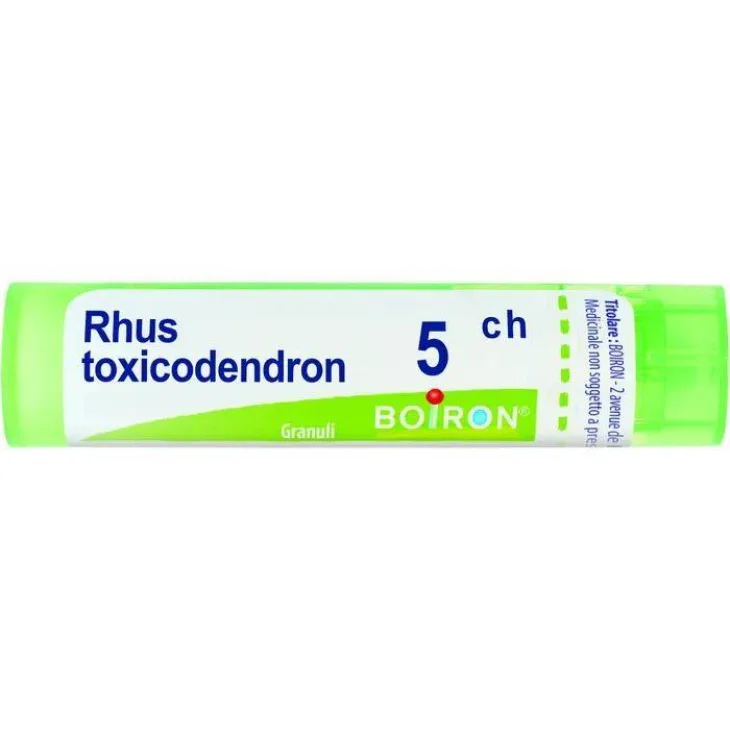 Boiron rhus toxicodendron*80 granuli 5 CH contenitore multidose