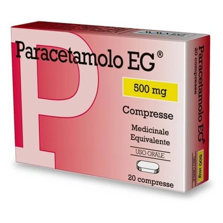 Eg Paracetamolo 500 mg 20 compresse