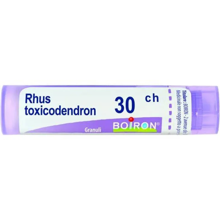 Boiron rhus toxicodendron*80 granuli 30 CH contenitore multidose