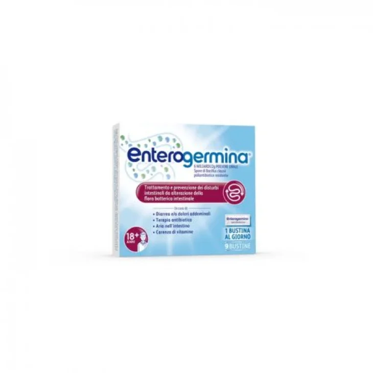 Enterogermina 6 Miliardi/2mg in polvere - 9 bustine