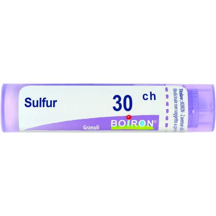 Boiron sulfur*80 granuli 30 CH contenitore multidose