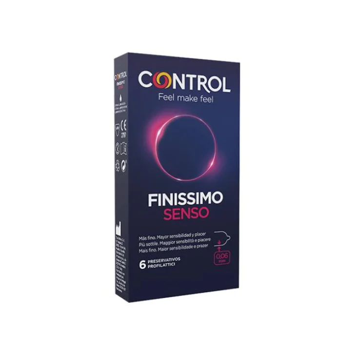 Control Finissimo Senso Profilattici 6 pezzi