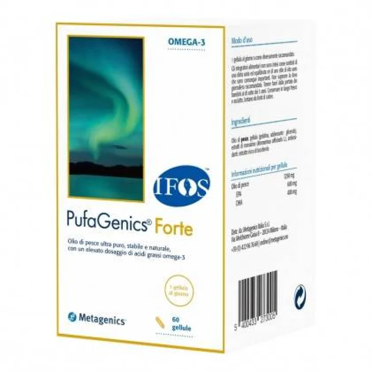 Metagenics PufaGenics Forte Integratore di Omega 3 60 gellule