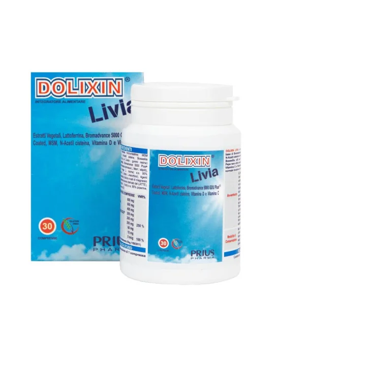 Dolixin Livia Integratore con Bromadvance e Lattoferrina 30 compresse