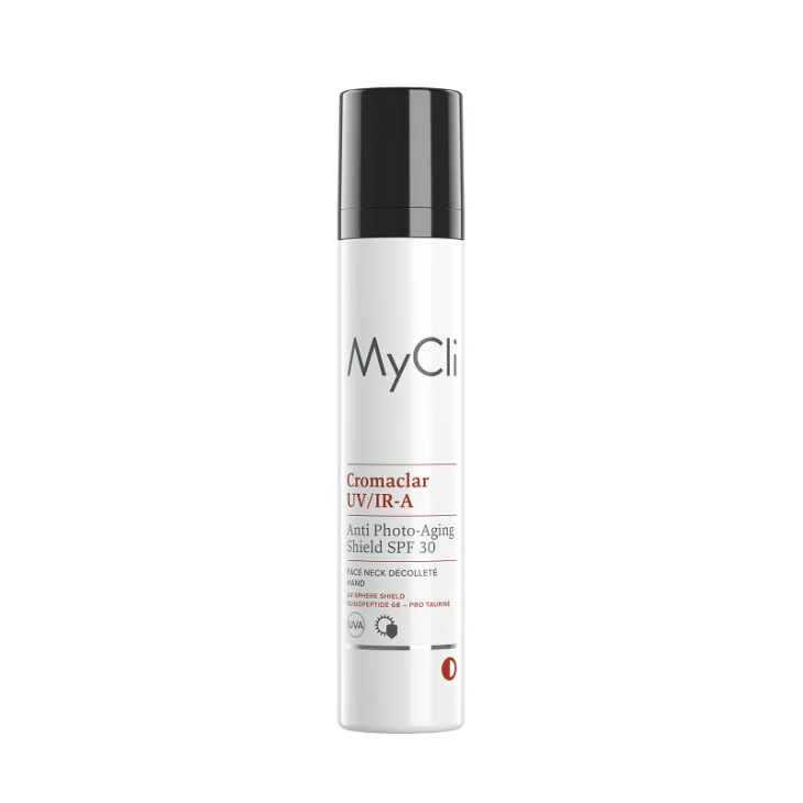 MyCli Cromaclar UV/IR SPF30 Emulsione Leggera per il Foto Invecchiamento 50 ml
