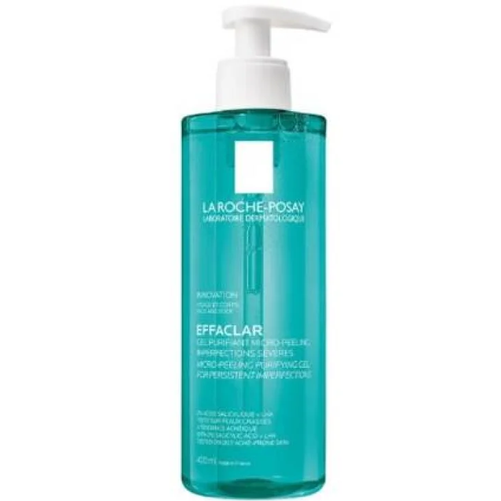 La Roche Posay Effaclar Gel Micro Peeling Detergente Viso e Corpo 400 ml