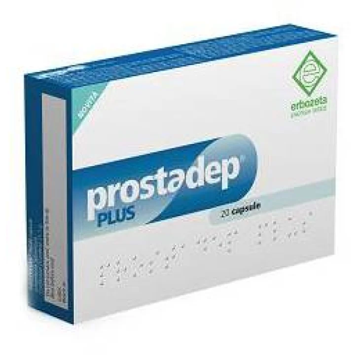Prostadep Plus Integratore per benessere per prostata 20 Capsule