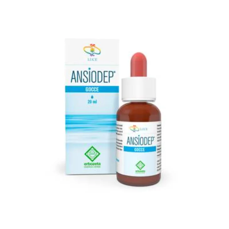 Erbozeta Ansiodep Gocce Integratore contro Ansia e Insonnia 20 ml