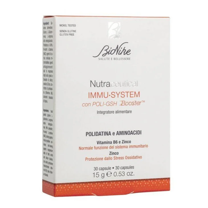 Bionike Nutraceutical Immu-System Integratore per il sistema immunitario 30 compresse