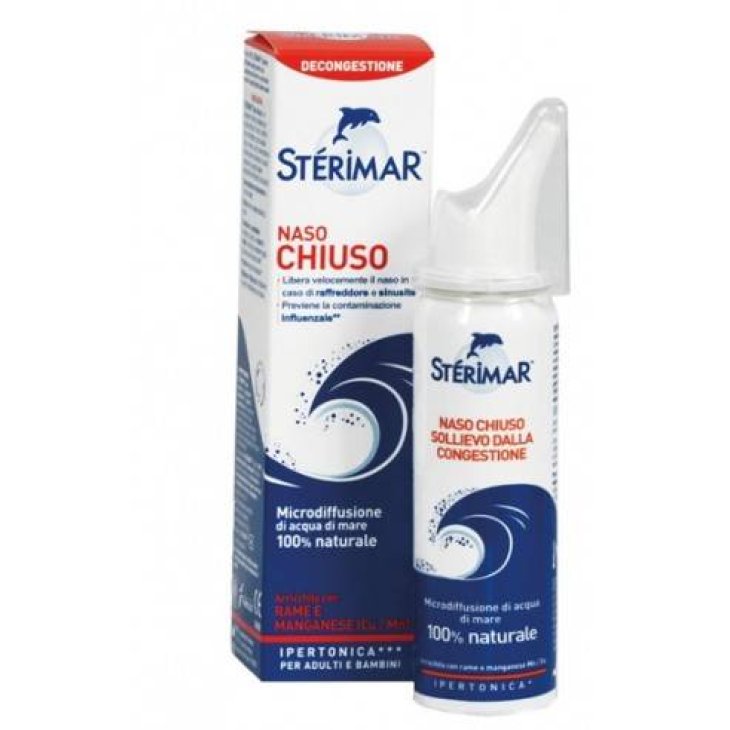 Laboratorio Balducci Sterimar Ipertonico Spray utile per il Naso Chiuso 50 ml