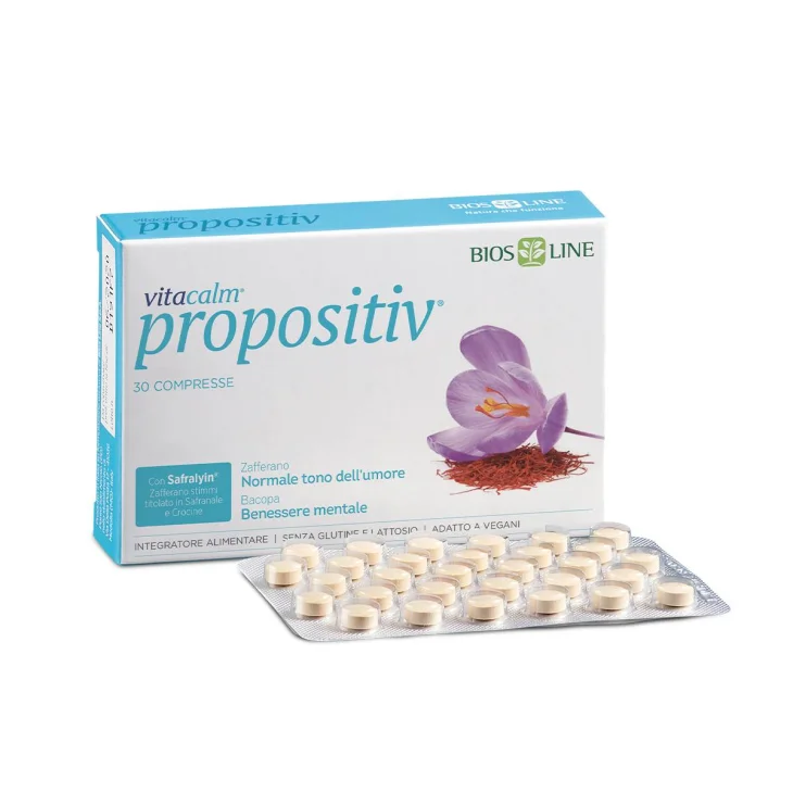 Bios Line VitaCalm Propositiv Integratore per l'Umore 30 compresse