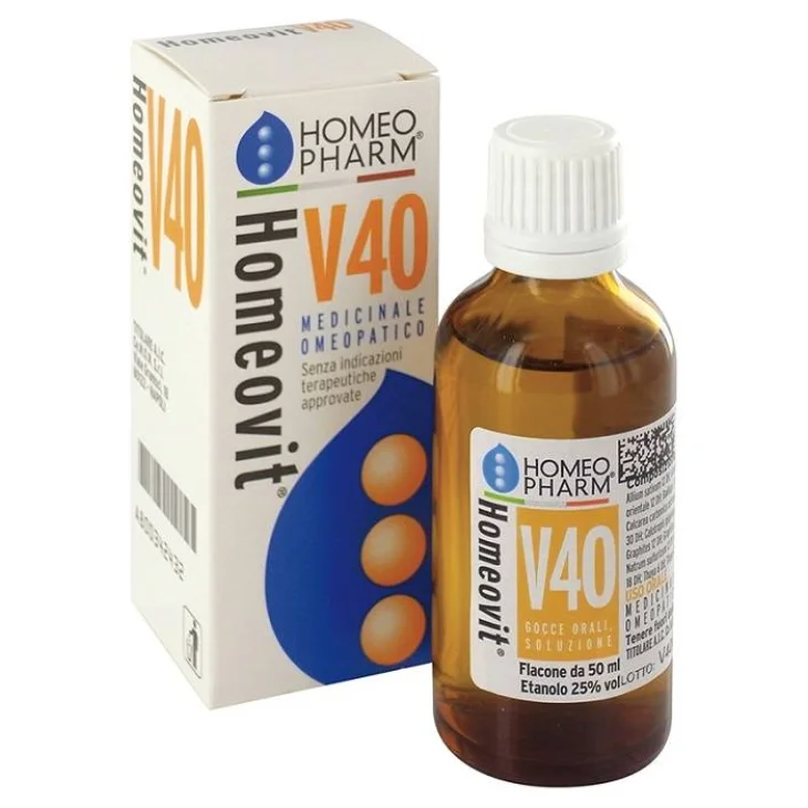 Cemon  homeovit v40 gocce 50 ml