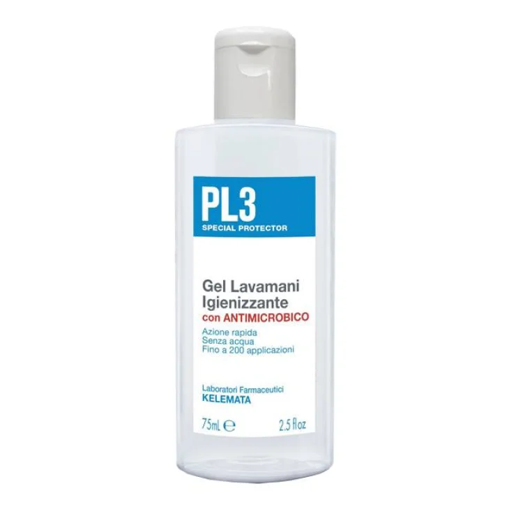 PL3 Gel Lavamani Igienizzante 75 ml