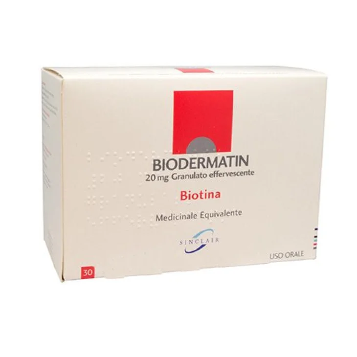 Biodermatin 20 mg Granulato Effervescente 30 Bustine