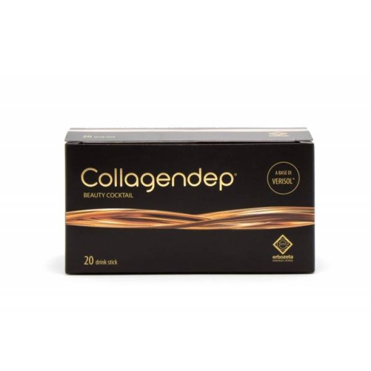 Collagendep Beauty Cocktail Integratore per la Pelle 20 Drink Stick da 15 ml
