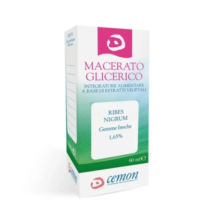 Cemon Ribes Nigrum Gemme Macerato Glicerico Integratore 60 ml Cemon Ribes Nigrum Gemme Macerato Glicerico Integratore 60 ml
