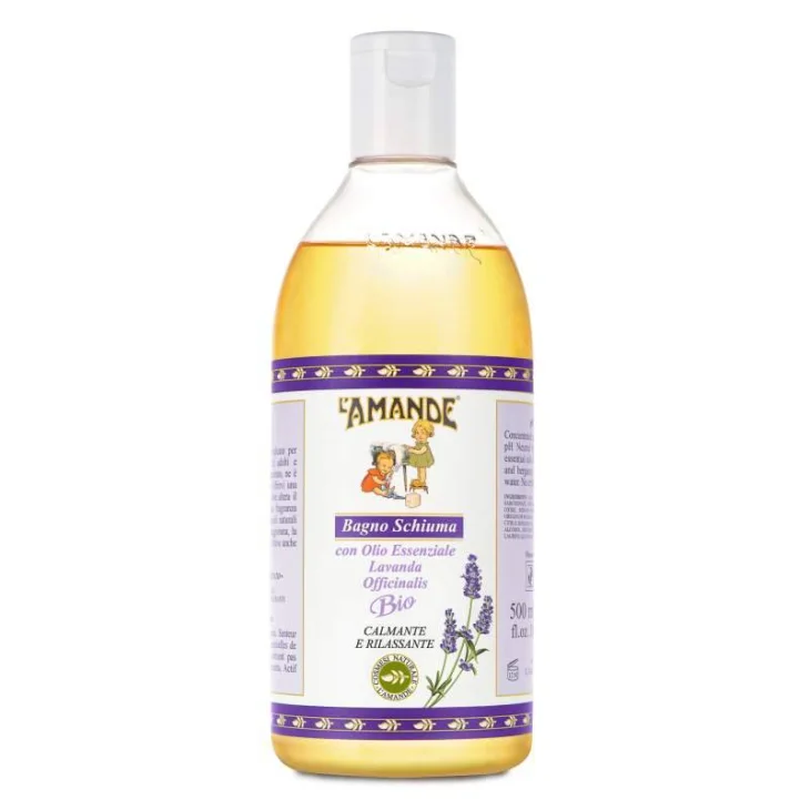 L'AMANDE MARSEILLE BAGNO SCHIUMA 500 ML LAVANDA OFFICINALISBIO