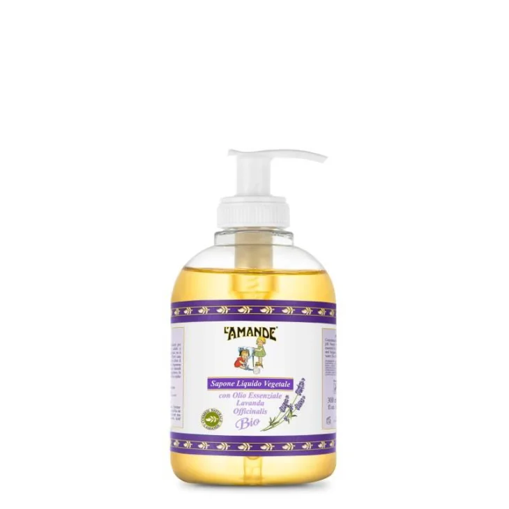 L'AMANDE MARSEILLE SAPONE LIQUIDO PROFUMATO LAVANDA OFFICINALIS BIO 300 ML