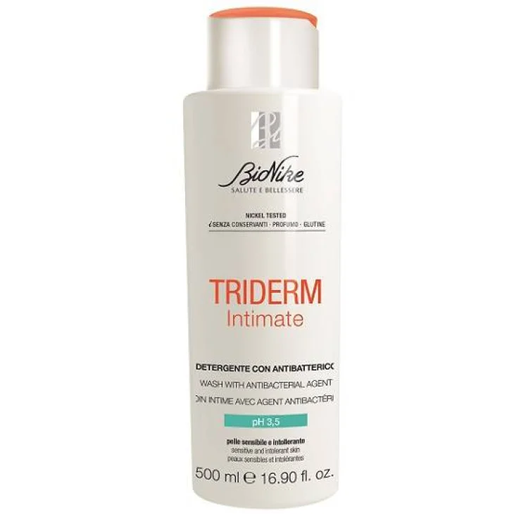 Bionike Triderm Intimate Detergente Intimo con Antibatterico 500 ml
