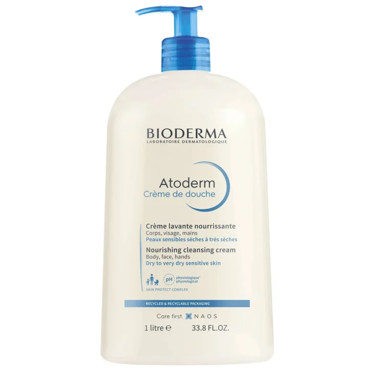 Bioderma Atoderm Creme De Douche Crema Detergente Nutriente 1 L