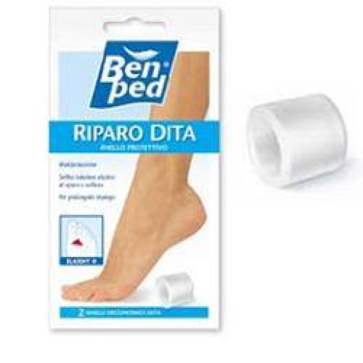 Benped Riparo per dita Anello Grande 2 Pezzi