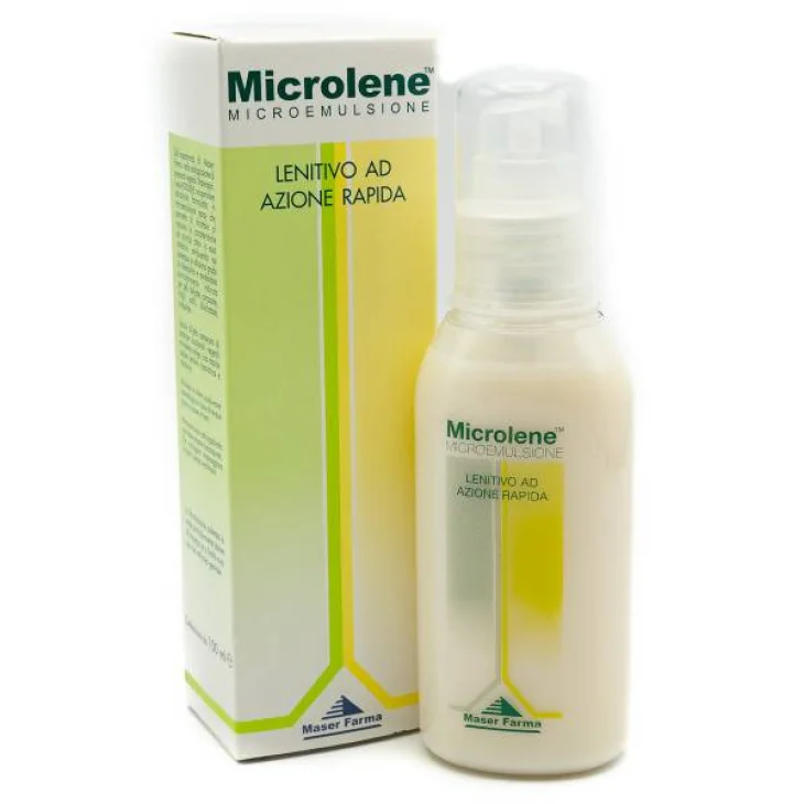 Maser Microlene Microemulsione Spray Lenitivo Ad Azione Rapida 100 Ml