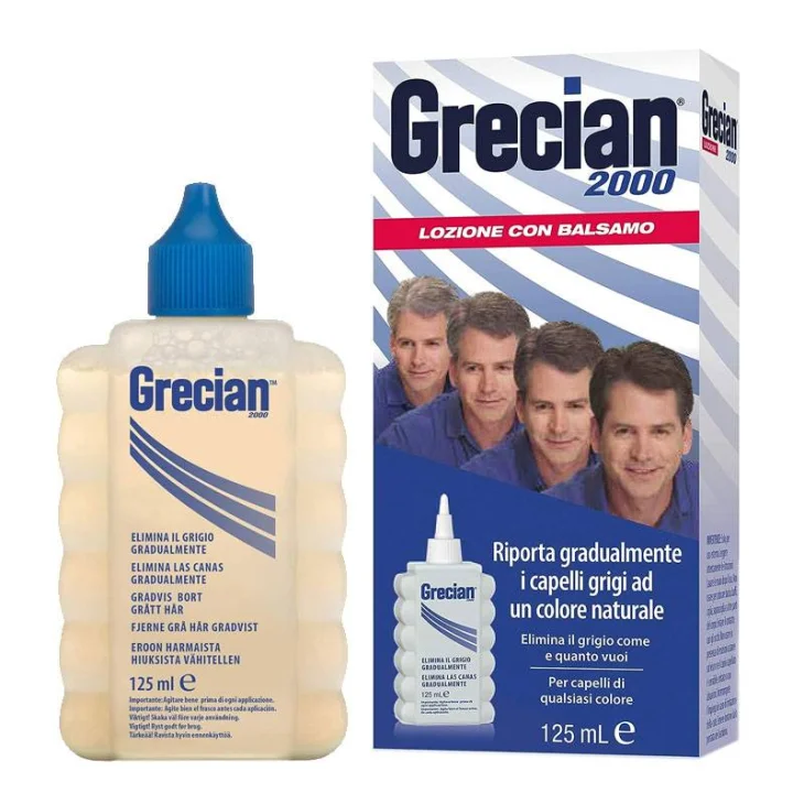 Grecian 2000 Lozione Con Balsamo per i Capelli Maschili 125ml