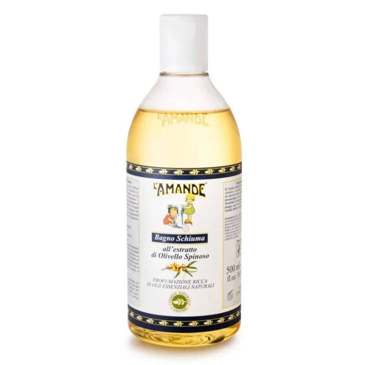 L'Amande Marseille Bagno Schiuma Estratto Olivello Spinoso 500 ml