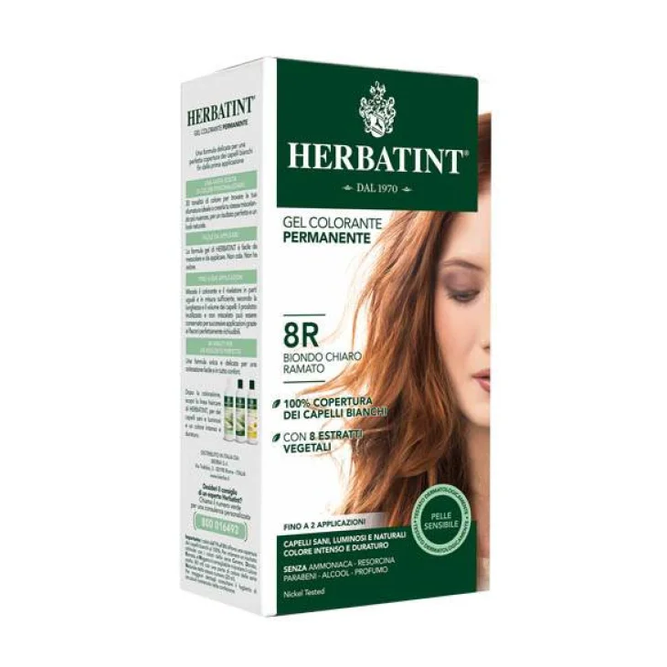 Antica Erboristeria Herbatint 8R Biondo Chiaro Ramato 150 ml