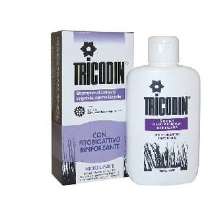 Tricodin Catrame Shampoo per capelli grassi con forfora 125 ml
