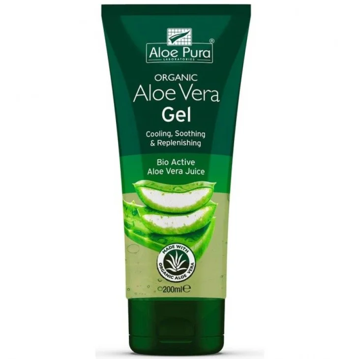 Optima Naturals Aloe Pura Aloe Vera Gel Corpo per smagliature e cicatrici 200 ml