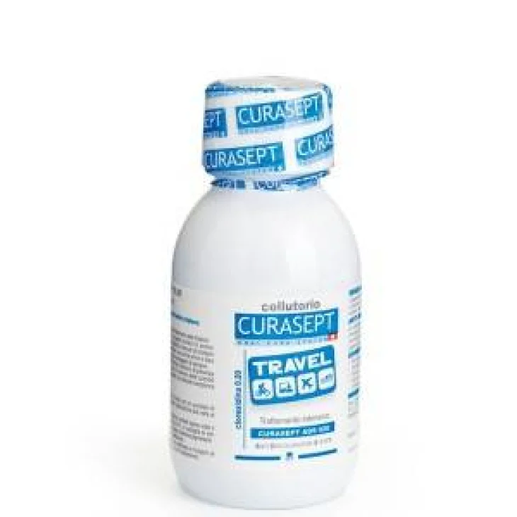Curasept Clorexidina 0,2% Travel Collutorio in formato da viaggio 100 ml