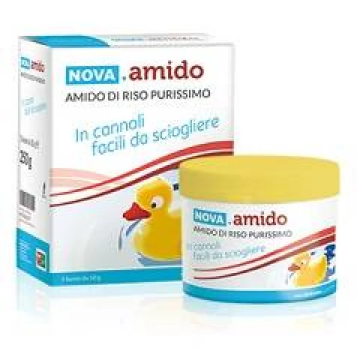 Amido Di Riso Purissimo Nova Amido Emolliente per pelli delicate 250 g