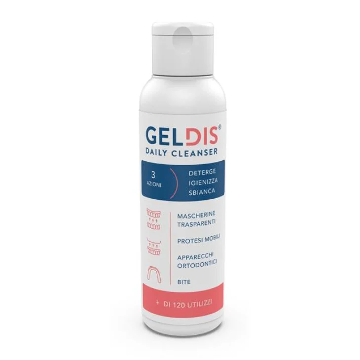 Geldis Gel Igiene Quotidiana di Protesi Dentarie 100 ml