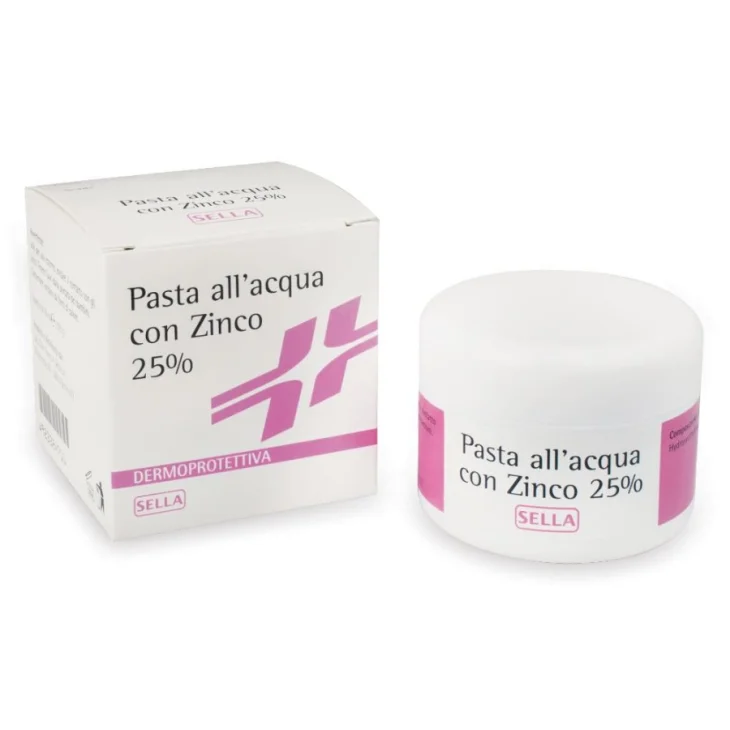 Sella Pasta All'acqua Con Zinco 25% Barriera Protettiva Ed Emolliente 100 g Sella Pasta All'acqua Con Zinco 25% Barriera Protettiva Ed Emolliente 100 g