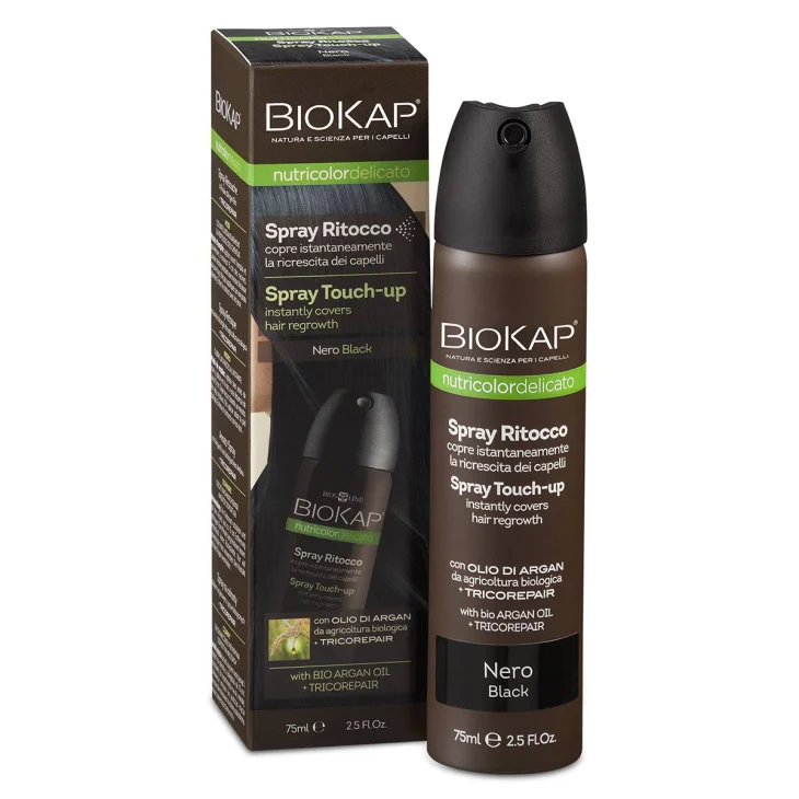 Bios Line Biokap Spray Ritocco Nero 75 ml