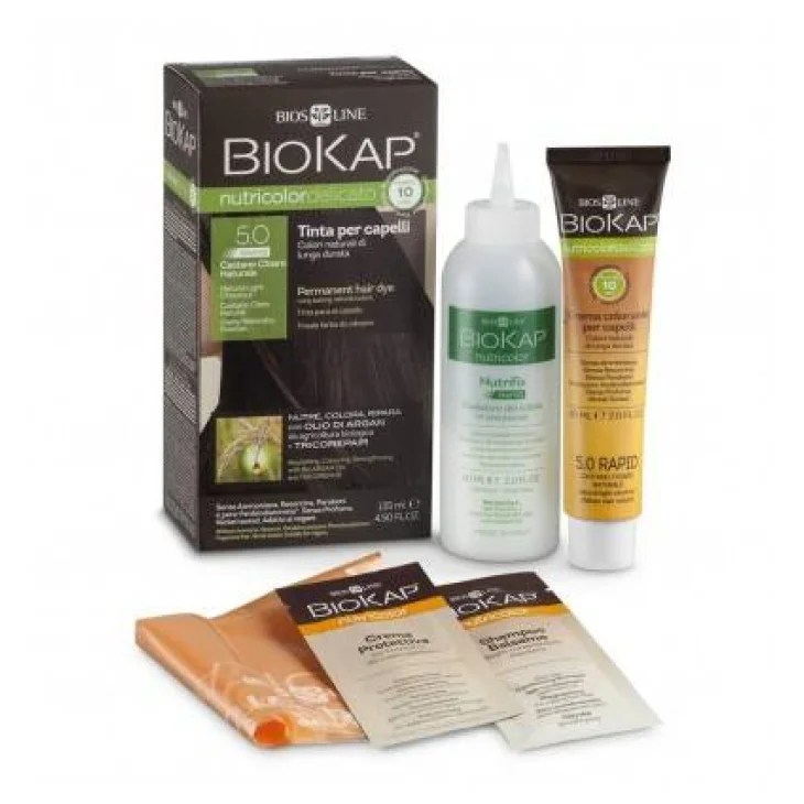 Bios Line Biokap Nutricolor Delicato Rapid 5.0 Castano Chiaro Naturale
