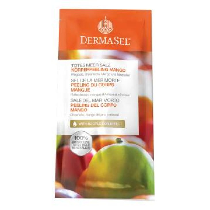 Dermasel Peeling corpo al Mango con Sale del Mar Morto 38 ml