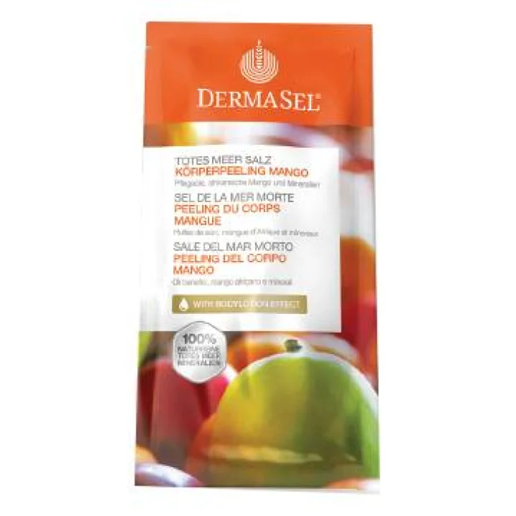 Dermasel Peeling corpo al Mango con Sale del Mar Morto 38 ml