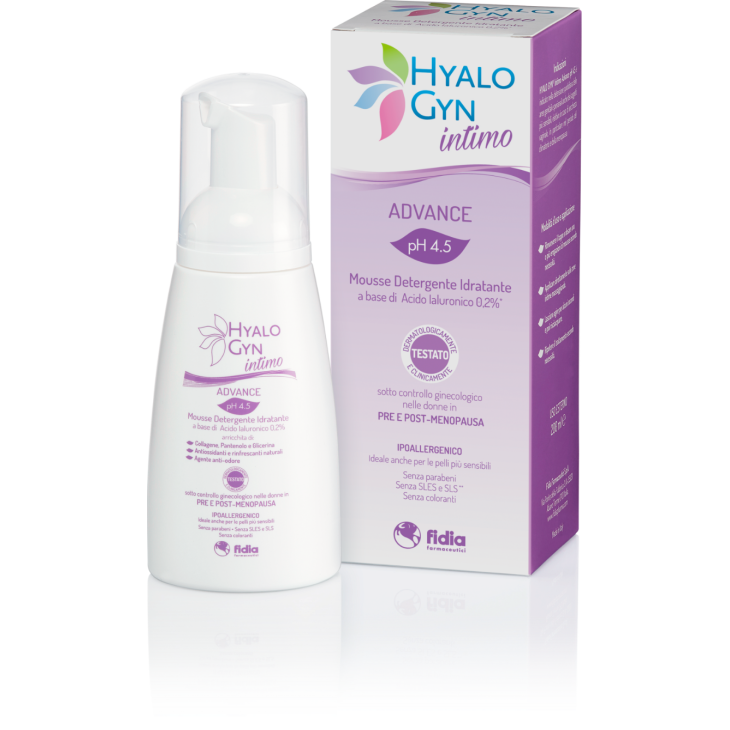 Fidia Hyalo Gyn Intimo Mousse Advance Detergente 200 Ml