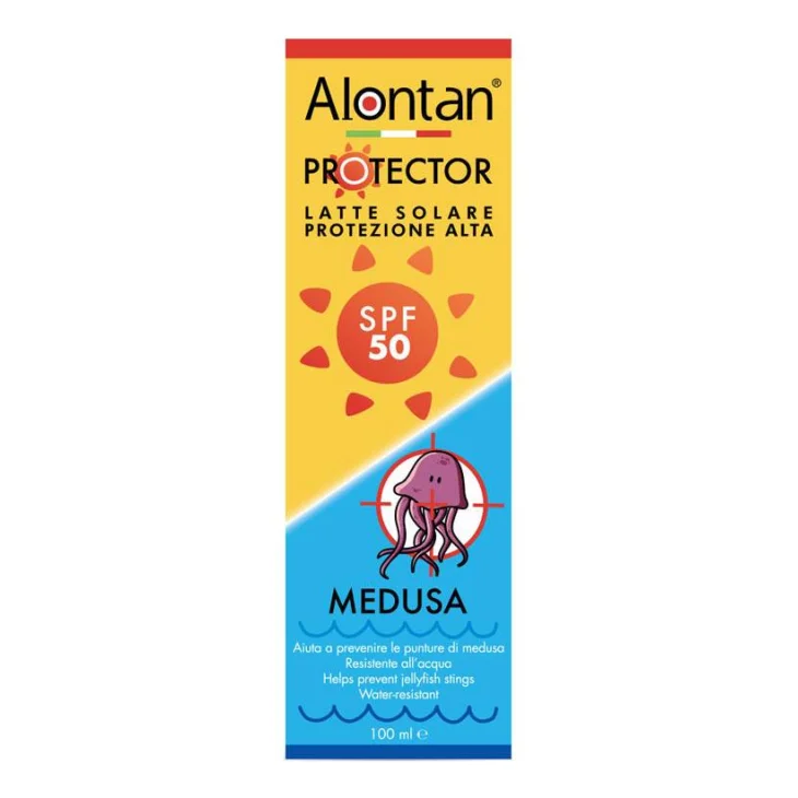 Alontan Protector Medusa SPF50+ Crema protettiva da punture medusa 100 ml