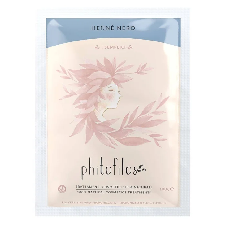 Phitofilos Hennè Nero per Capelli 100 g