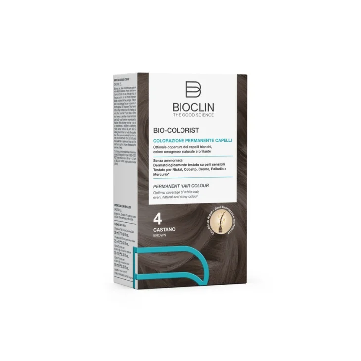 Bioclin Bio-Colorist Colorazione Permanente Capelli Castano 4