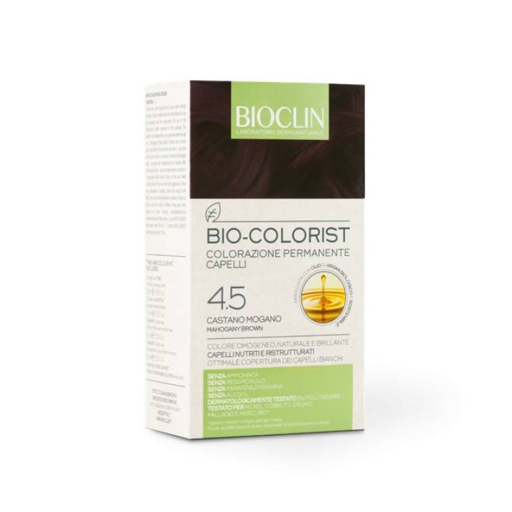Bioclin Bio Colorist Kit Trattamento Colorante 4.5 Castano Mogano