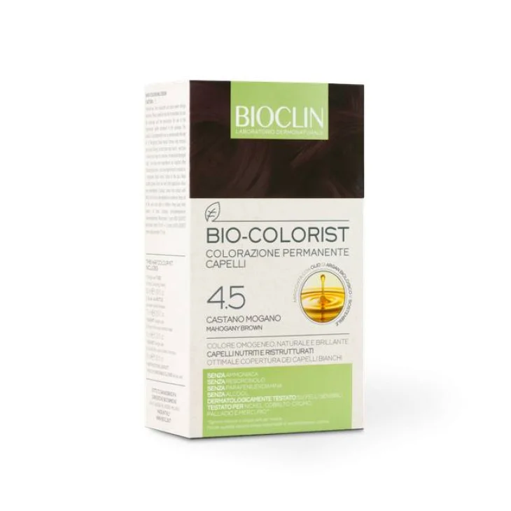 Bioclin Bio Colorist Kit Trattamento Colorante 4.5 Castano Mogano
