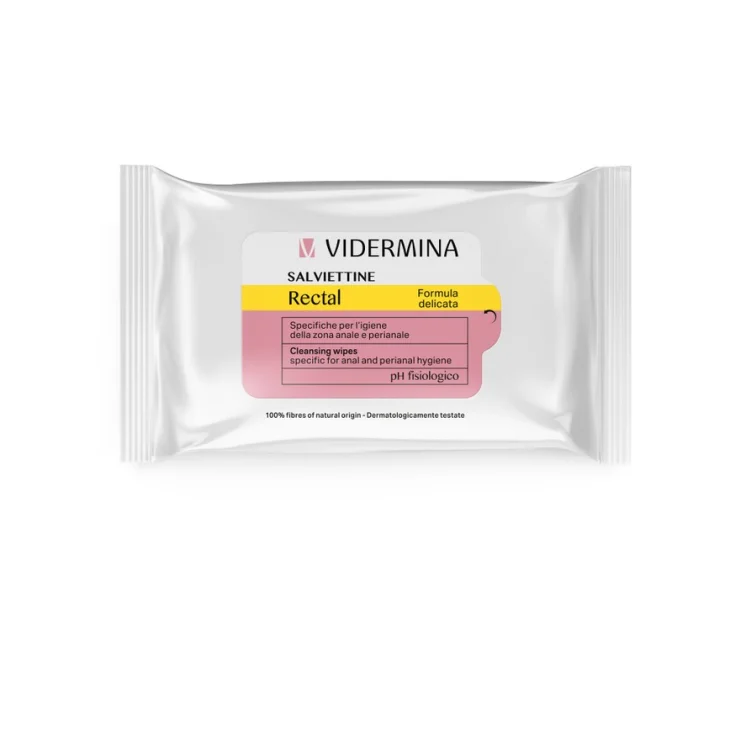 Vidermina Rectal Salviette Intime 15 pezzi