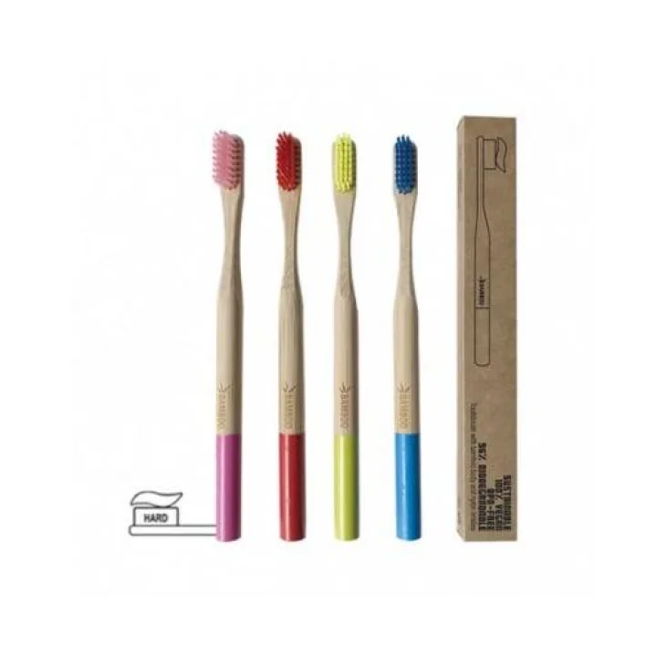 Alcea Spazzolino Denti in Bamboo Setole Hard 1 pezzo