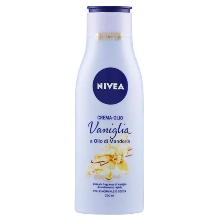 Nivea Vaniglia & Olio di Mandorla Crema olio per il corpo 200 ml
