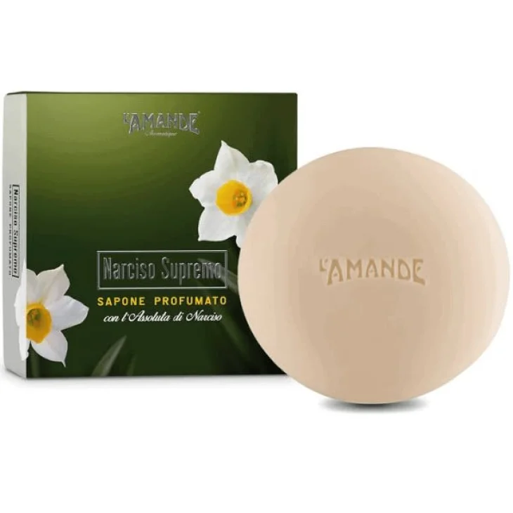 L'amande Aromatique Narciso Supremo Sapone Solido Confezione Regalo 150 g