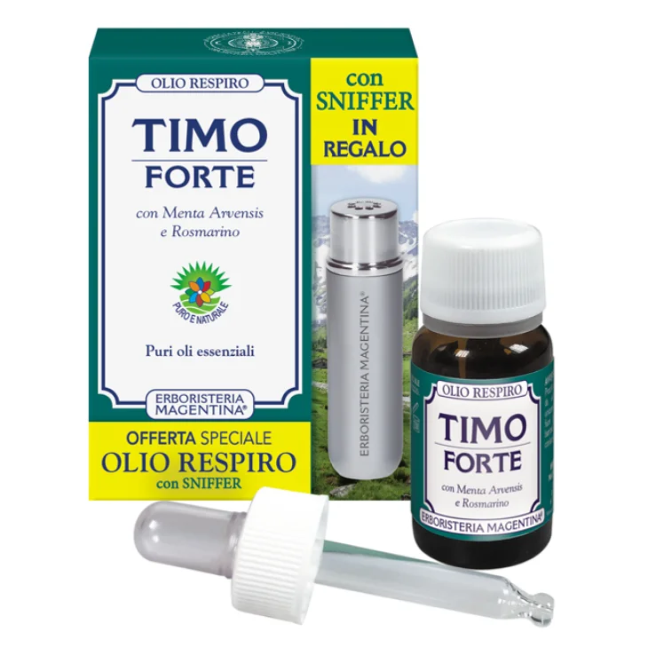 TIMO F OLIO RESPIRO + RESPIRA SANO 10 ML